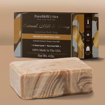 Luxury Body Soap Oatmeal, Milk & Honey
