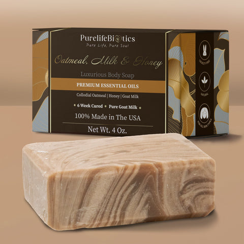 Luxury Body Soap Oatmeal, Milk & Honey