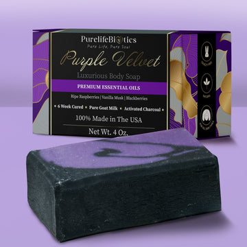 Luxury Body Soap Purple Velvet