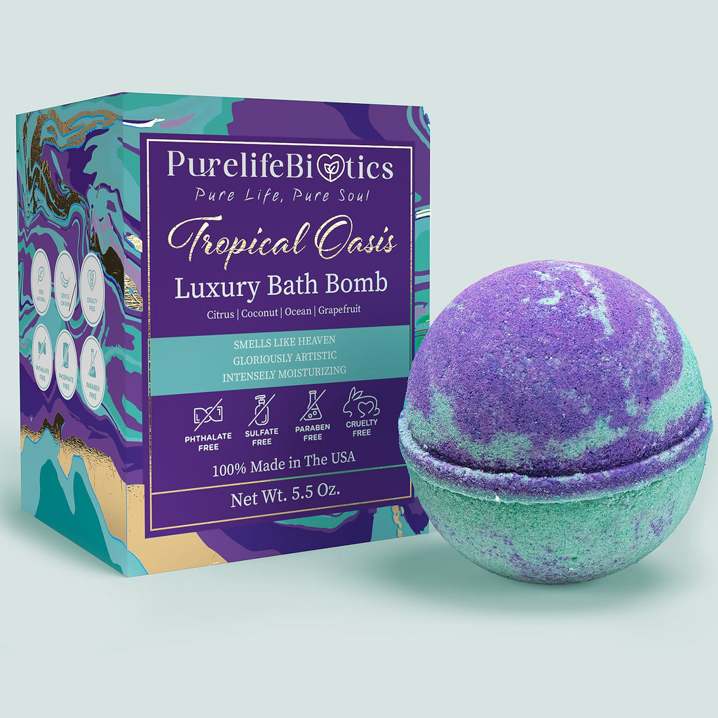 Luxury Bath Bomb Tropical Oasis